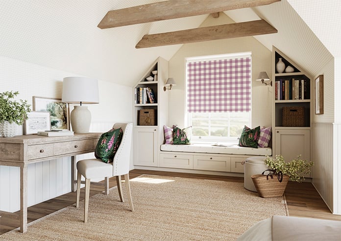 Gingham, Dusting - Twist&Fit Roller Blind - Image 7